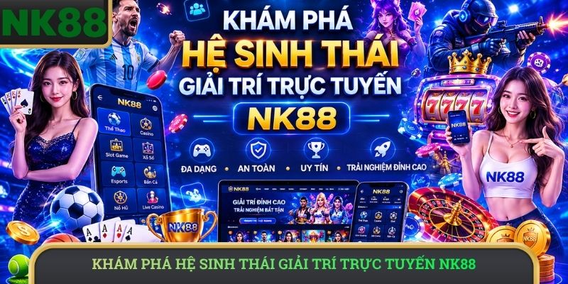 Khám phá hệ sinh thái giải trí trực tuyến NK88