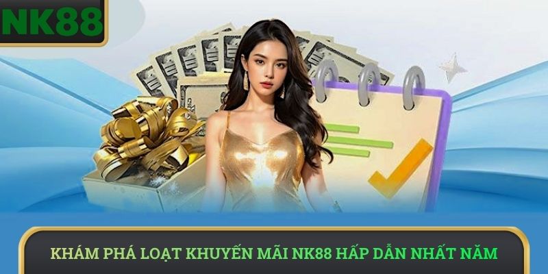 Khám phá loạt khuyến mãi NK88 hấp dẫn nhất năm